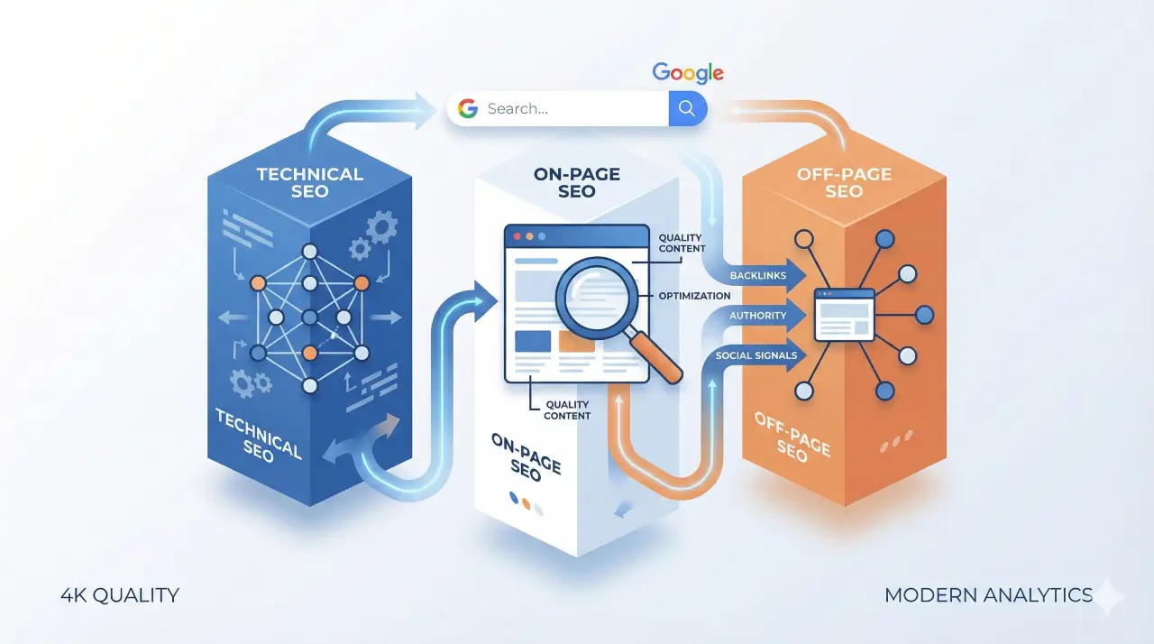 Was ist SEO - Infografik zur Suchmaschinenoptimierung
